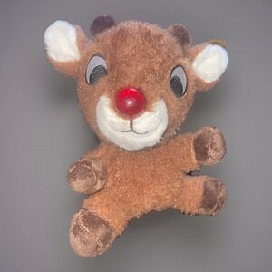 VTG Rudolph The Red-Nosed Reindeer Plush Christmas Dan Dee Collectors Choice
